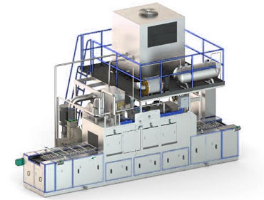 Conveyorized machine